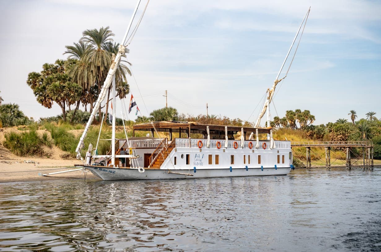 Nuba Nile under full sail
